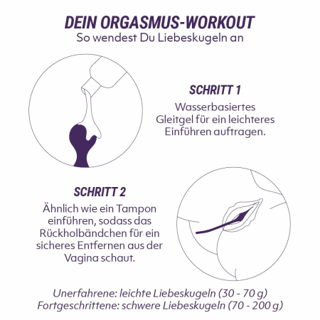 Vita Kegel Ball Set - Multicolor Pelvic Floor Training System, Silicone