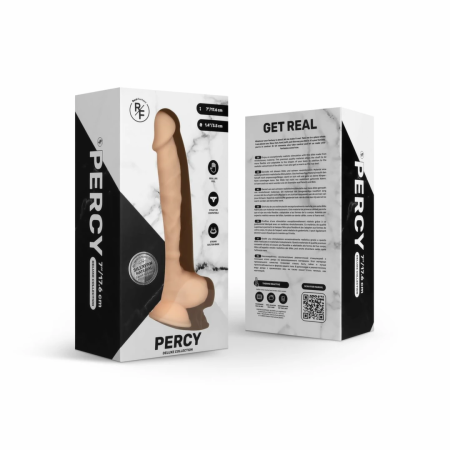 Real Fantasy Deluxe Percy Silicone Model 17.5 cm - Flexible Intimate System