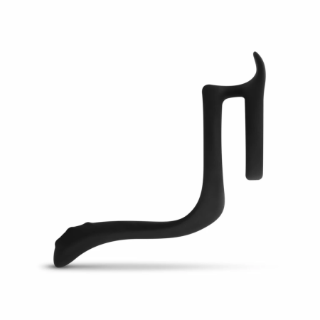 EasyToys Silicone Performance Ring with Ribbed Perineum Stimulator 11cm