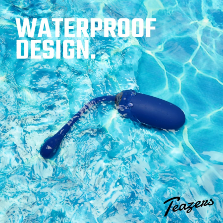 Teazers Vibrating Egg Model - 10-Function, USB Rechargeable, Purple