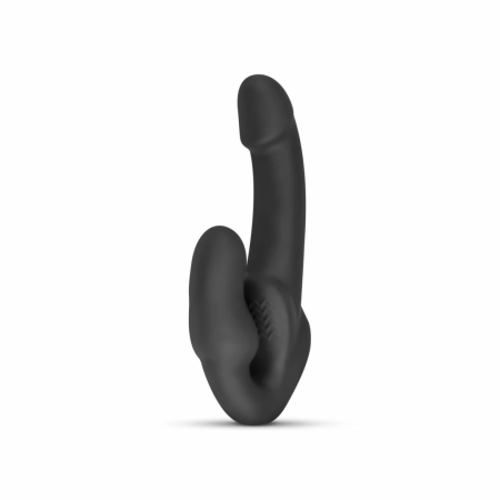 NO-PARTS Morgan Strapless Intimate System 22cm Black Silicone