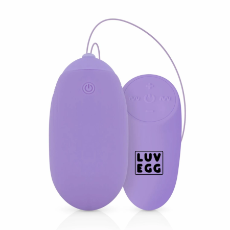 Easytoys Luv Egg XL Purple - Remote-Controlled Silicone Intimate Device