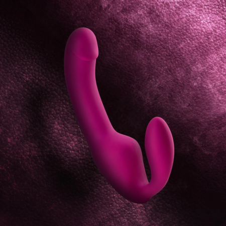 Blush Temptasia Estella Vibrating Strapless System Pink Silicone 20cm