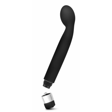 Rose Scarlet G Black - Ergonomic G-Spot Vibrator, Satin Finish
