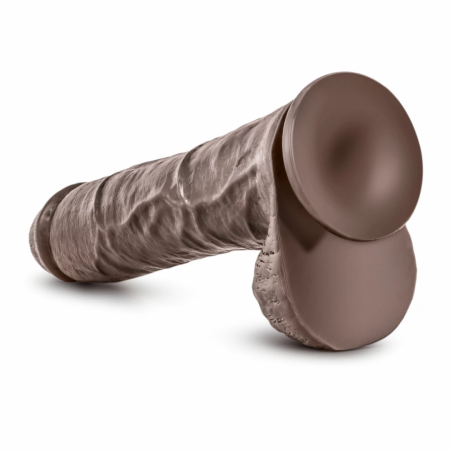 Dr. Skin Mr. Ed XL 33 cm Chocolate Anatomical Model With Suction Base