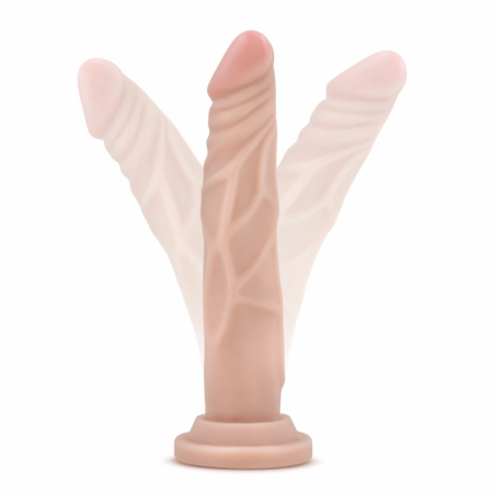 Blush Dr. Skin 7.5” Anatomical Model with Suction Base - Beige