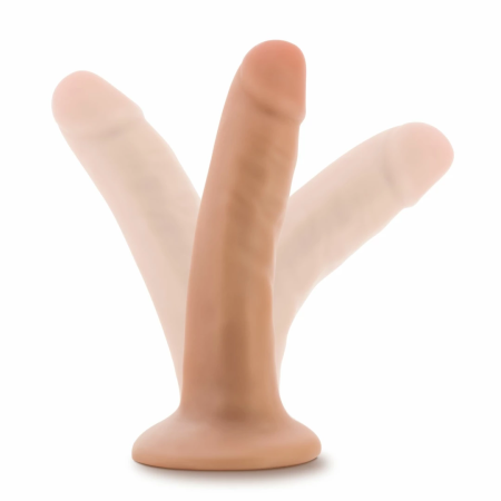 Dr. Skin Vanilla 5.5'' Intimate Model with Suction Cup - Compact Size