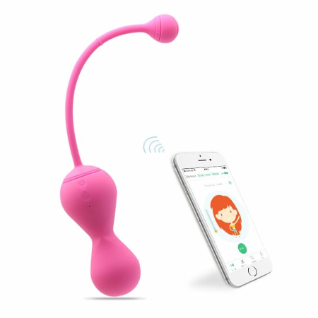 Magic Motion Smart Kegel Master Balls Pink - App-Controlled Trainer