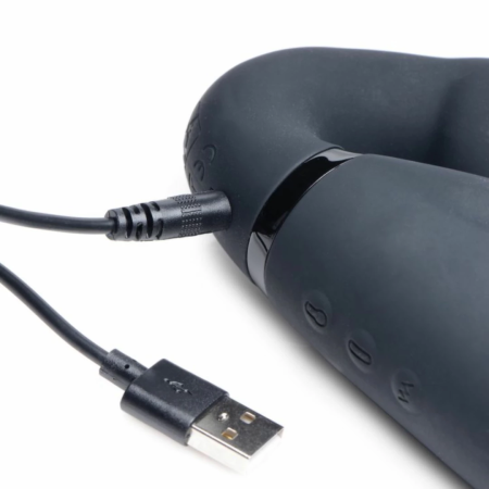 Swirl Black Wireless Strapless Intimate System with Inflatable Ball