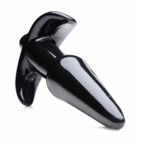 Blush Novelties Luxe Vibra Plug Black Flexible Waterproof Medium