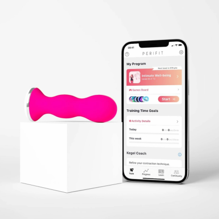 Perifit Care Original Pelvic Floor Trainer Bluetooth App-Controlled Pink