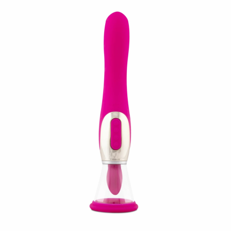 Teazers Pleasure Pump Pink - Multi-Function System with G-Spot Vibrator