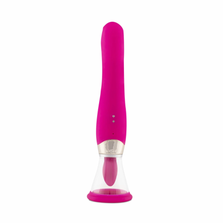 Teazers Pleasure Pump Pink - Multi-Function System with G-Spot Vibrator