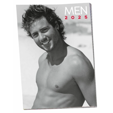 Pin-up Calendar 2025 - Artistic Male Photography Wall Calendar