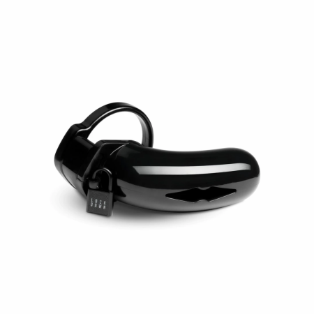 Shots Lockdown Secure Large Cage - Adjustable Fit, Black, 5 Rings