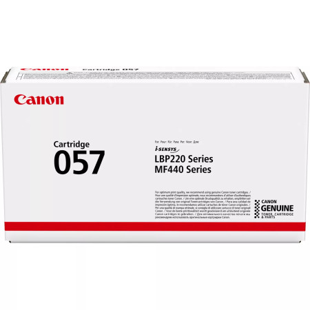 Canon 057 tonerio kasetė 1 vnt Originalus Juoda