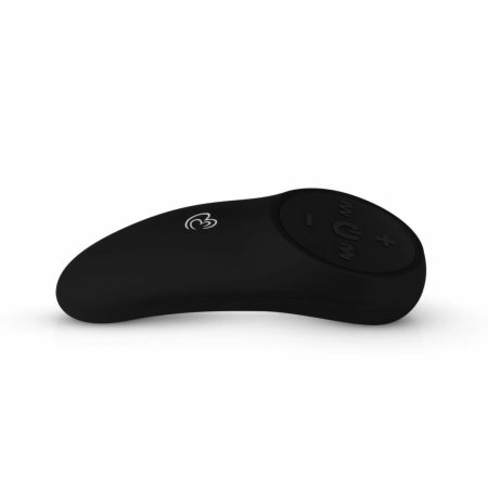 Easytoys XL Remote-Controlled Vibrating Silicone Egg Black