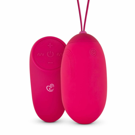 Easytoys XL Wireless Vibrating Egg Pink - Remote, Waterproof, Silicone