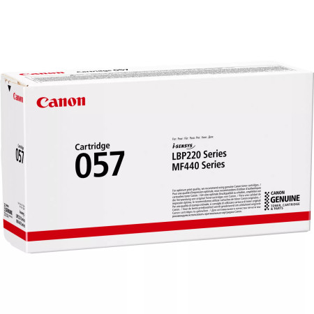 Canon 057 tonerio kasetė 1 vnt Originalus Juoda