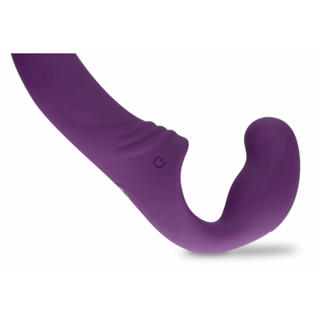 EasyToys Rechargeable Dual-Ended Intimate Machine Purple 10 Modes