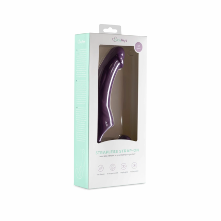EasyToys Rechargeable Dual-Ended Intimate Machine Purple 10 Modes