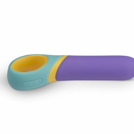 Base Wand Vibrator - Multicolor, 11 Vibration Modes, Flexible Head