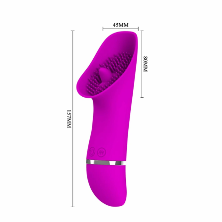 Rudolf Multi-Function Stimulating Device 30 Modes Silicone Red