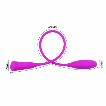 Pretty Love Snaky Vibe II Flexible Dual-Ended Vibrating System Purple