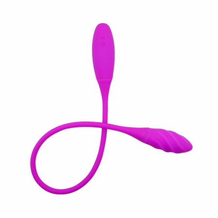 Pretty Love Snaky Vibe Flexible Dual-End Silicone Vibrator, 7 Modes