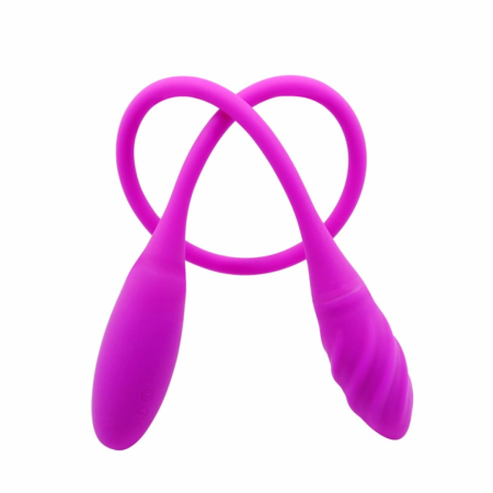 Pretty Love Snaky Vibe Flexible Dual-End Silicone Vibrator, 7 Modes