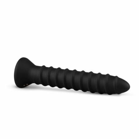Screwed Plug Large by Dream Toys - Textured Anal Model, 10 Modes, USB