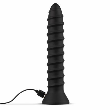 Screwed Plug Large by Dream Toys - Textured Anal Model, 10 Modes, USB