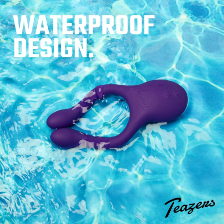 Satisfyer Partner MultiFun 1 Couples Vibrator, Rechargeable, Black