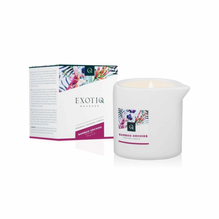 Exotiq Massage Candle Bamboo Orchid 60g - Aromatic Relaxation Formula