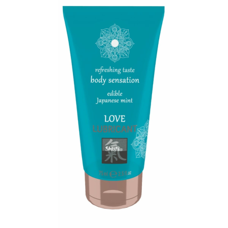 Love Lubricant Edible Gel Japanese Mint 100ml - Refreshing Flavored Formula