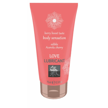 Love Lubricant Acerola Cherry Edible Water-Based Gel 100ml