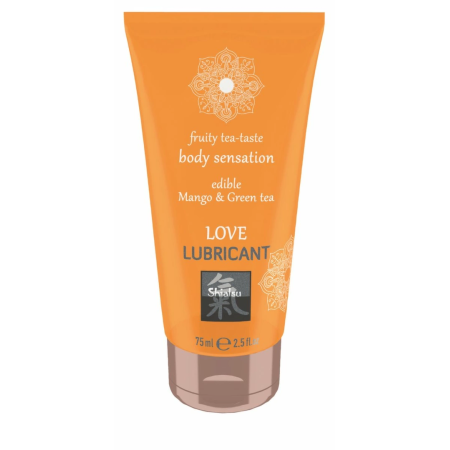 Love Lubricant Water-Based Gel Mango & Green Tea Edible 100ml