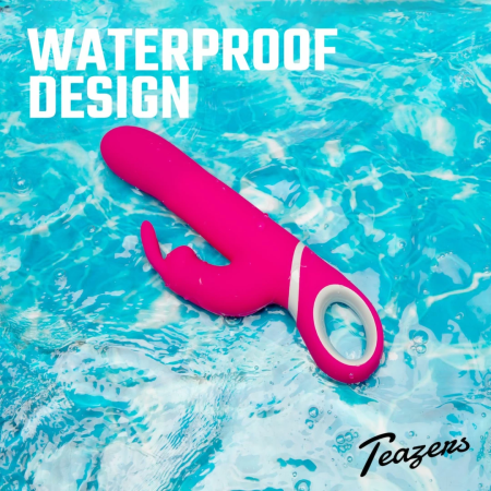 EasyToys Rotating & Vibrating Rabbit Vibe Multi-Function USB Purple