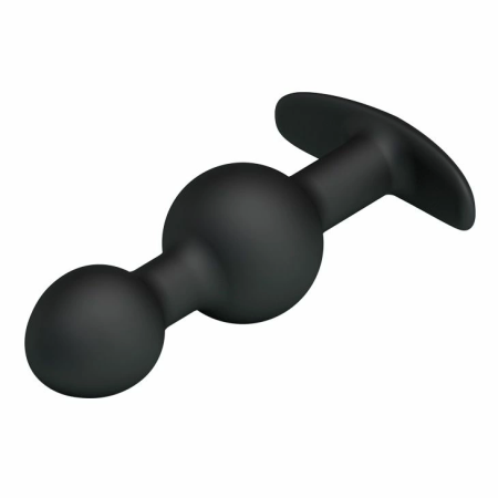 Svakom Weighted Double Silicone Plug with Internal Motion System Black