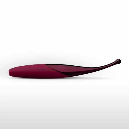 Svakom Senzi Precision Vibrator Deep Pink - 12 Modes, Waterproof USB