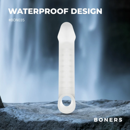 Boners Extension Sleeve Silicone Support Model Transparent 20 cm