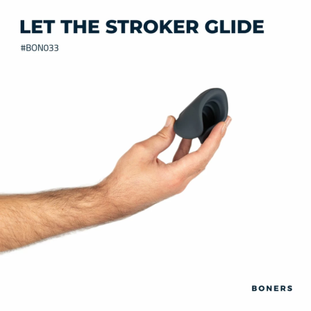 Boners Vibrating Intimate Device Silicone 10 Modes Rechargeable Black