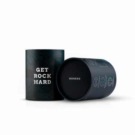 Boners Flexible Intimate Training Device with Textured Interior, Clear