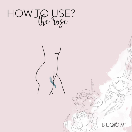 Bloom The Rose Intimate Device G-Spot Silicone Pink USB Rechargeable