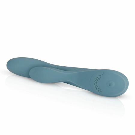 Bloom The Violet Dual-Action Silicone Vibrator with Swipe Control, Purple