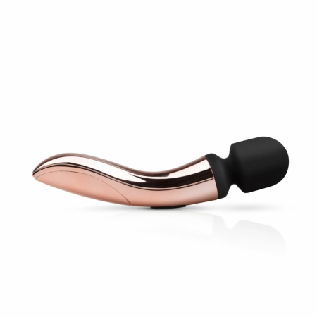 Rosy Gold Nouveau Curve Massager - Rechargeable Flexible Wand, 10 Modes