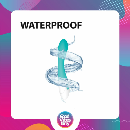 Tate Vibrator Model G-Spot Waterproof Rechargeable 10 Modes Purple