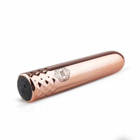 Rosy Gold Mini Vibrator - Compact Rechargeable Precision Model