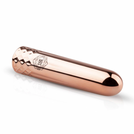 Rosy Gold Mini Vibrator - Compact Rechargeable Precision Model