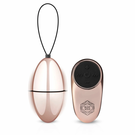 Rosy Gold Vibro-Egg Remote Controlled Waterproof Intimate Device